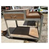 Rolling Shop Cart w/ drawer Rolling Shop Cart w/ drawer