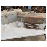 Tuffbox tool box & Craftsman tool box w/misc tools