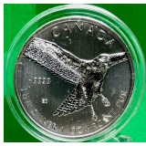 1oz Silver Round - Canadian Owl