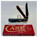 New Case XX Blue Bone Mini Trapper