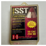 1 Box of 50 Caliber Bullets
