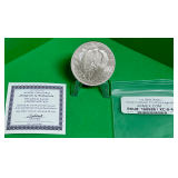 1oz Silver Round - Nordic Creatures: The Great Eagle