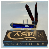 New Case XX SparXX Blue Pearl Kirinite Mini Trapper