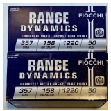 100rds Fiocchi 357Mag Ammo