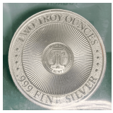 2oz Silver Round - The Kraken High Relief