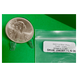 1oz Silver Round - Silver Shield Justice