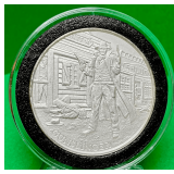 1oz Silver Round - Gunslinger