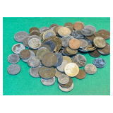Bag of Loose Foreign Coins