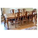 Gorgeous Ashley Dining Table with 8 Chairs