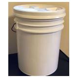 Food Grade Bucket with Whole Grain Corn