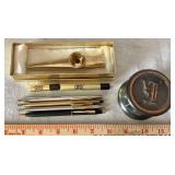 Cross Pen Collection, Personal Stamp and Novelty Kazoo