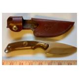 Buck 694 Boone & Crockett Club Alpha Hunter Fixed Blade Knife w/Sheath
