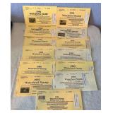 Collectible Texas Parks & Wildlife Water Fowl Stamp Booklets