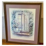 Signed, Matted and Framed Still Life Art Print