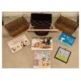 Baskets with Childrens Books