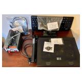 Laptop Cooling Stand, Radio Shack 3Amp Inverter & Wireless Keyboard