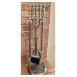Brass Fireplace Tool Set