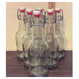 6 Glass Bottles