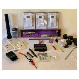 Black Light Fixture, Flashlight, Programmable Outlets and More