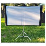Brookstone Pocket Projector and Projector Screen