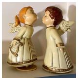 Kissing Angel Figurines