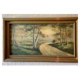 Framed Landscape Art on Canvas
