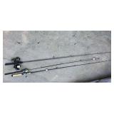 3 Spinning Reels and Rods