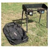 Camp Chef Explorer Portable Two-Burner Stove with Carry Bag