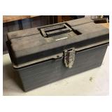 Toolbox with Hammers, Tin Snips, Pliers and Other Tools