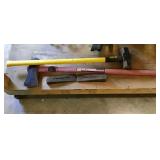 Splitting Maul, Wedges and Sledge Hammer