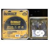 DeWalt 10in Saw Blade and Dado Set