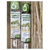6ft Premium Bamboo Stakes