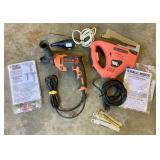 Black & Decker BEHD201 Drill and Navigator Saw with Electric Engraver