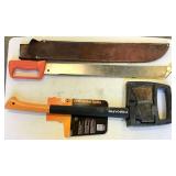 Fiskars One-Strike Axe and Machete