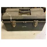 Toolbox with Wrenches and Pipe Wrenches