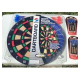 Soft Touch 18in Dartboard with Soft Tip Darts