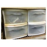4 Storage Bins and Contents