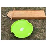 Snow Sled and 26in Disc Sled