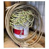 Bucket of Rope & Cable