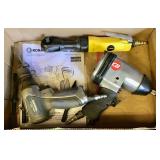 3 Pneumatic Tools - 1/2" Impact Wrench, Air Hammer, 3/8" Socket Wrench