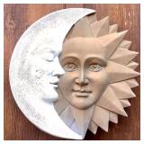 Sun and Moon Wall Plaque
