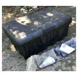 MiniTruck Plastic Cargo Box with Mounting Brackets