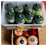 Propane and Camp Fuel Canisters