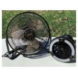 Electric Desk Fan and Battery Operated Fan