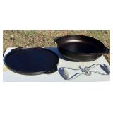 Lodge 14CIA Cast Iron "Cook It All" Dutch Oven Combo