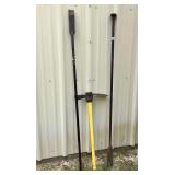 2 Rock Bars and Pick Axes