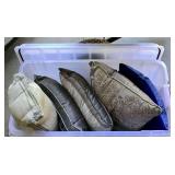 Tub of Throw Pillows