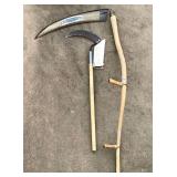 Brillant-Stahl Scythe and Sickle