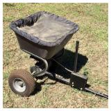 Brinly Pull-Behind Lawn Spreader