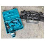 Makita 6172D 3/8" Cordless Drill with Tool Bit Set